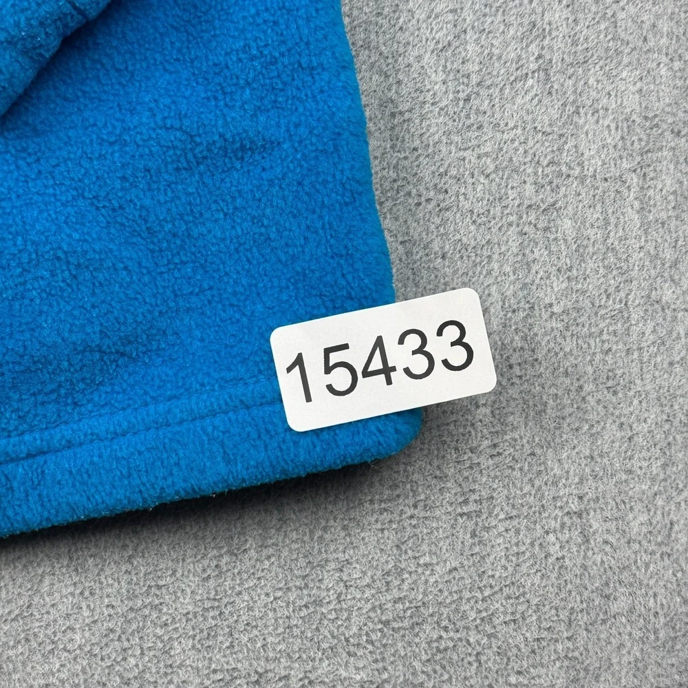 Columbia Jacket Kids Small 8 Blue Fleece Benton Springs Zip Pockets Outdoor Warm